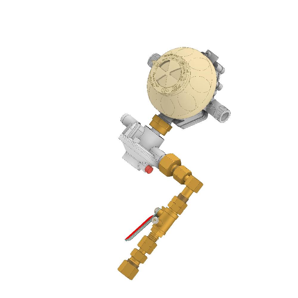 Omskifter automatisk regulatorsett