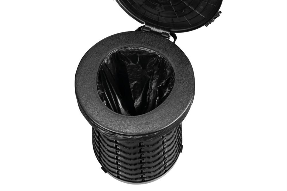 Toalett Torgano sammenleggbar Svart