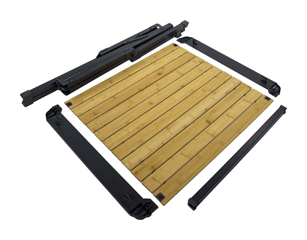 Campingbord Maryland Bambus 80x63 cm