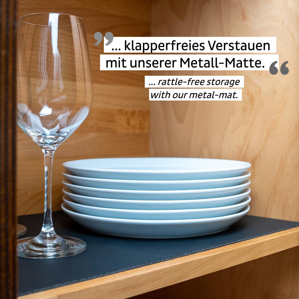 Magnetisk tallerken - Porselen Ø 23 cm hvit 2 stk