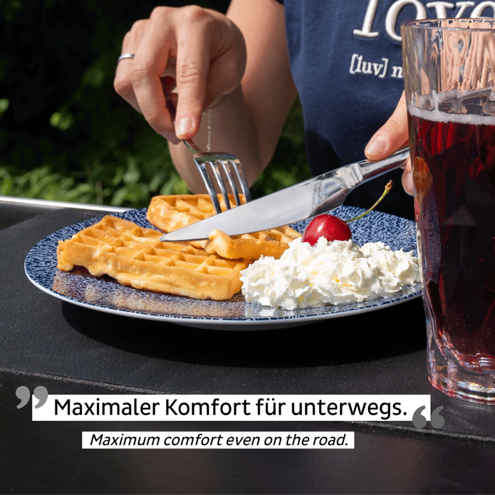 Magnetisk frokosttallerken - Porselen Ø 22,5 cm ocean 2 stk