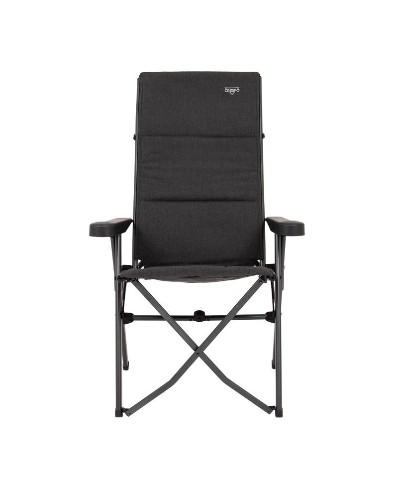 Campingstol Tex-Comfort m/ryggsekk grå