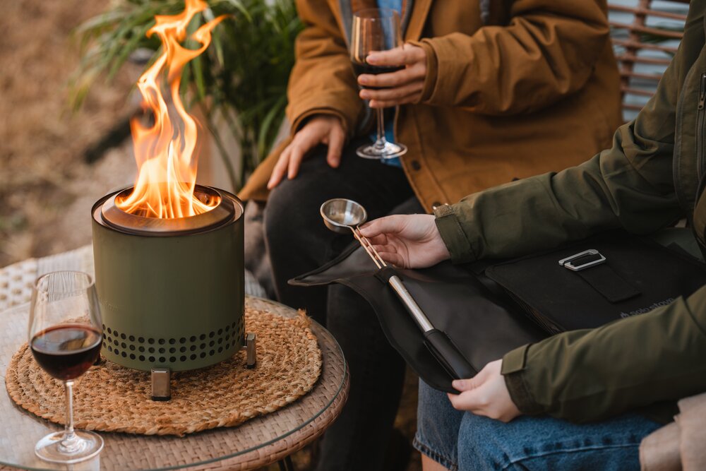 Mesa XL Bålpanne 21,8 cm x 17,8 cm grønn