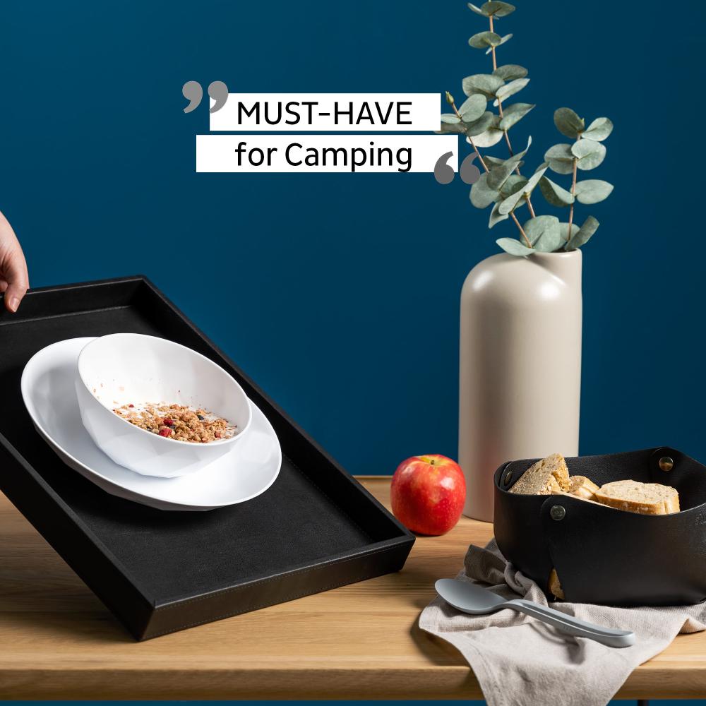 Bestikksett Cutlery set 3 deler grå Silwy