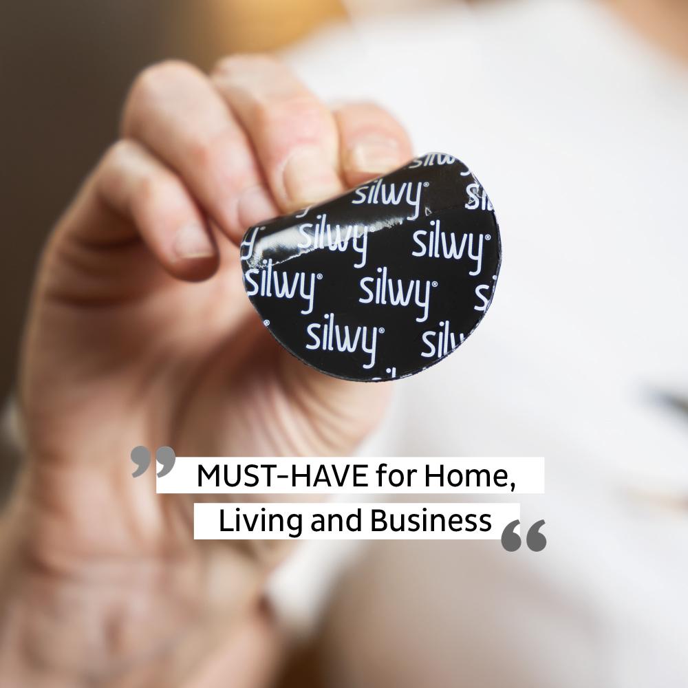 Magnetisk krok Clever m/ hvit krok/pad