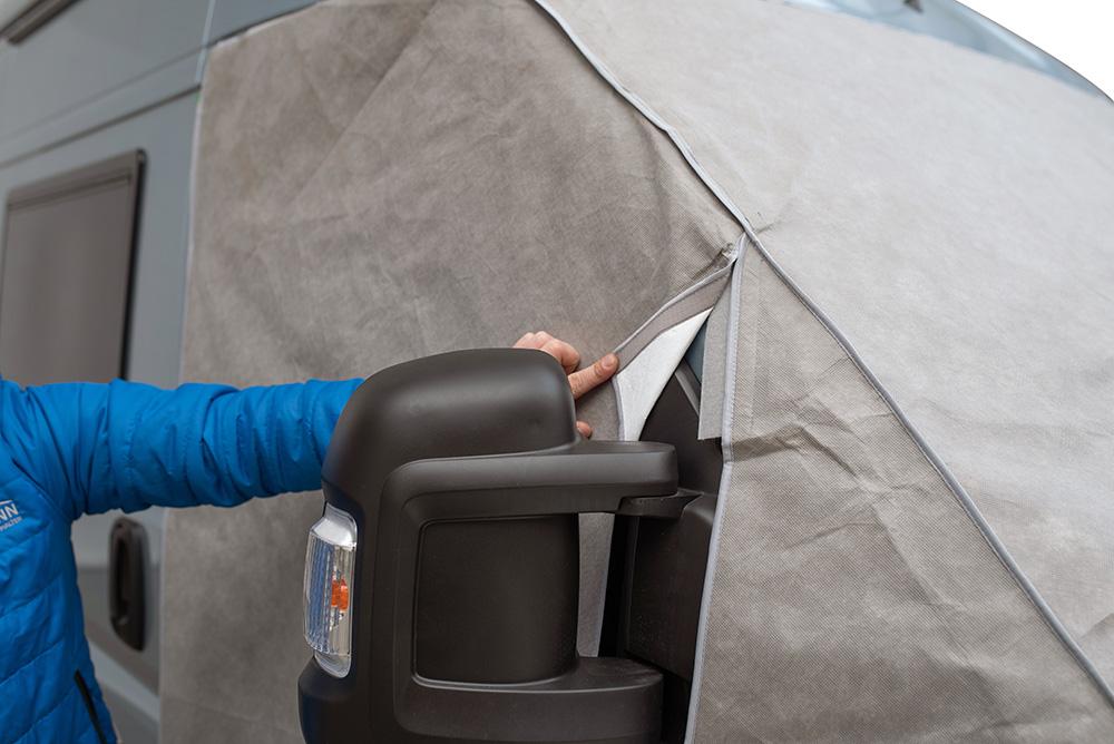 Matte til front Cab-jacket Ford Transit >2014 SUPRA-FC