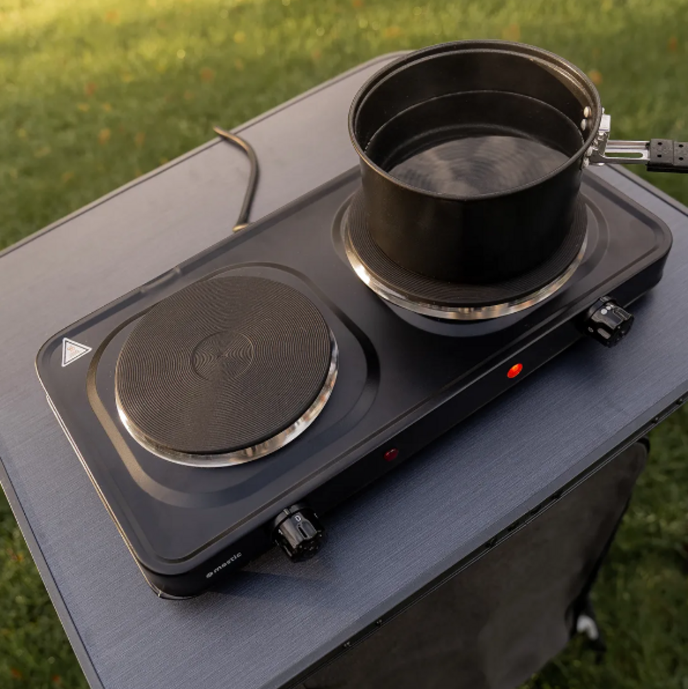 Kokeapparat MKT-200 2-bluss svart