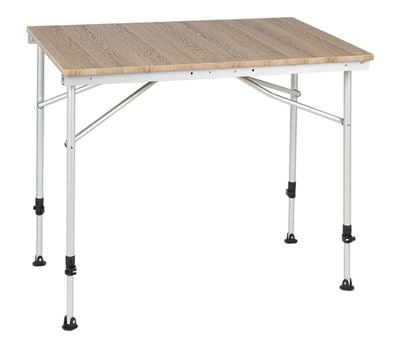 Campingbord Sorrento Honeycomb Uttrekkbar 80/110/140x70 cm brun