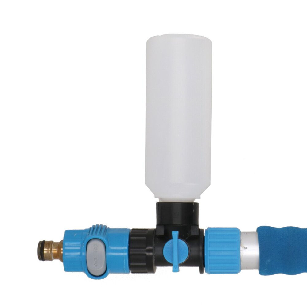 Vaskebørste teleskop Pro Vinkel m/gardena tilkob. blå Travellife