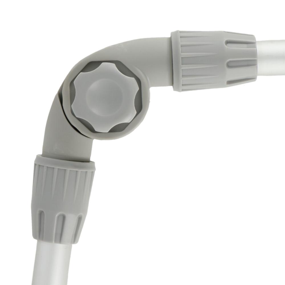 Vaskebørste teleskop Pro Vinkel m/gardena tilkob. blå Travellife