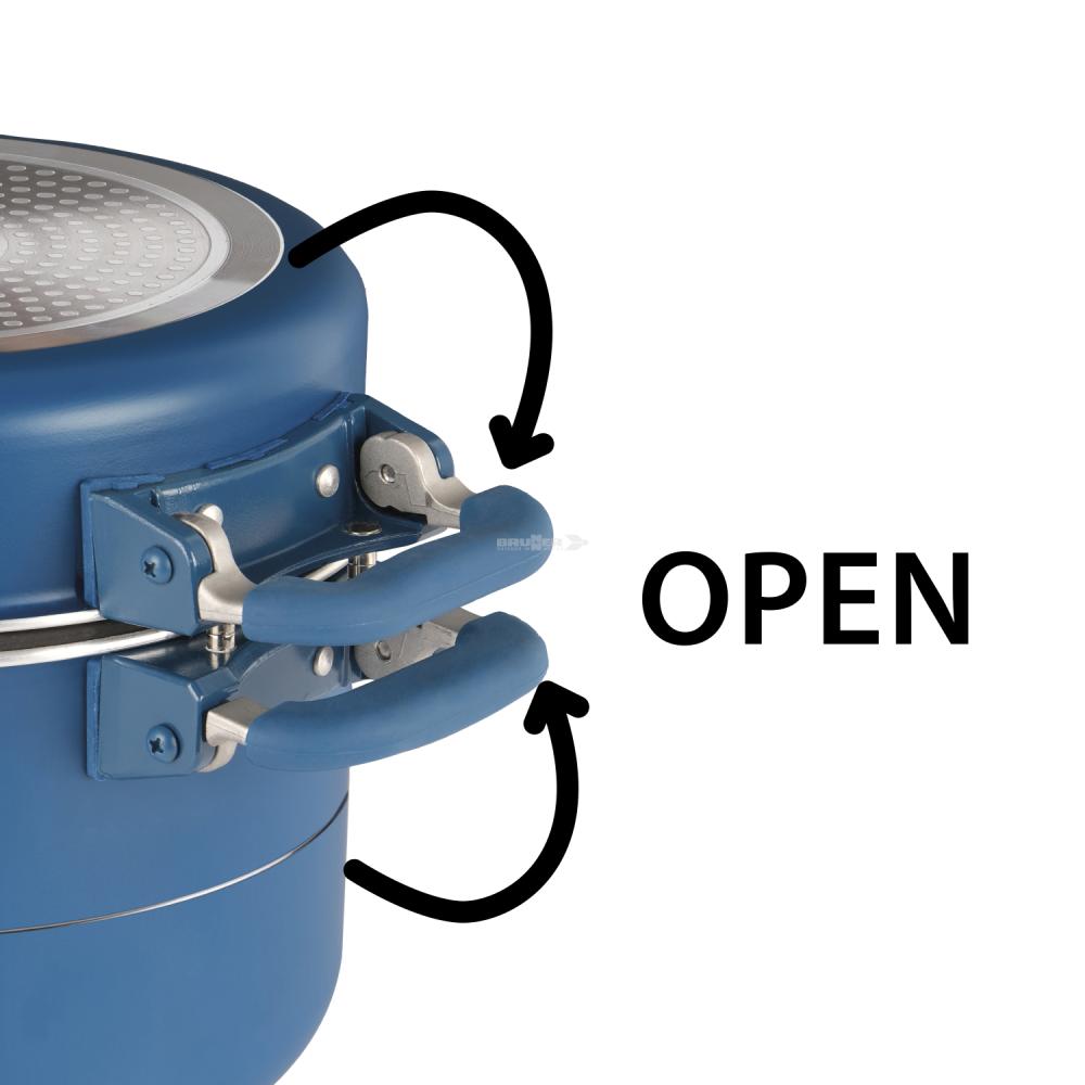 Kokesett Carezza Magnetogrip 7 + 1 Ø 24, Brunner