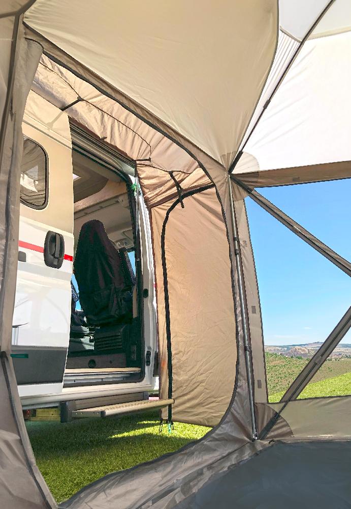 Pop-Up Telt m/ sluse Ø:350 cm