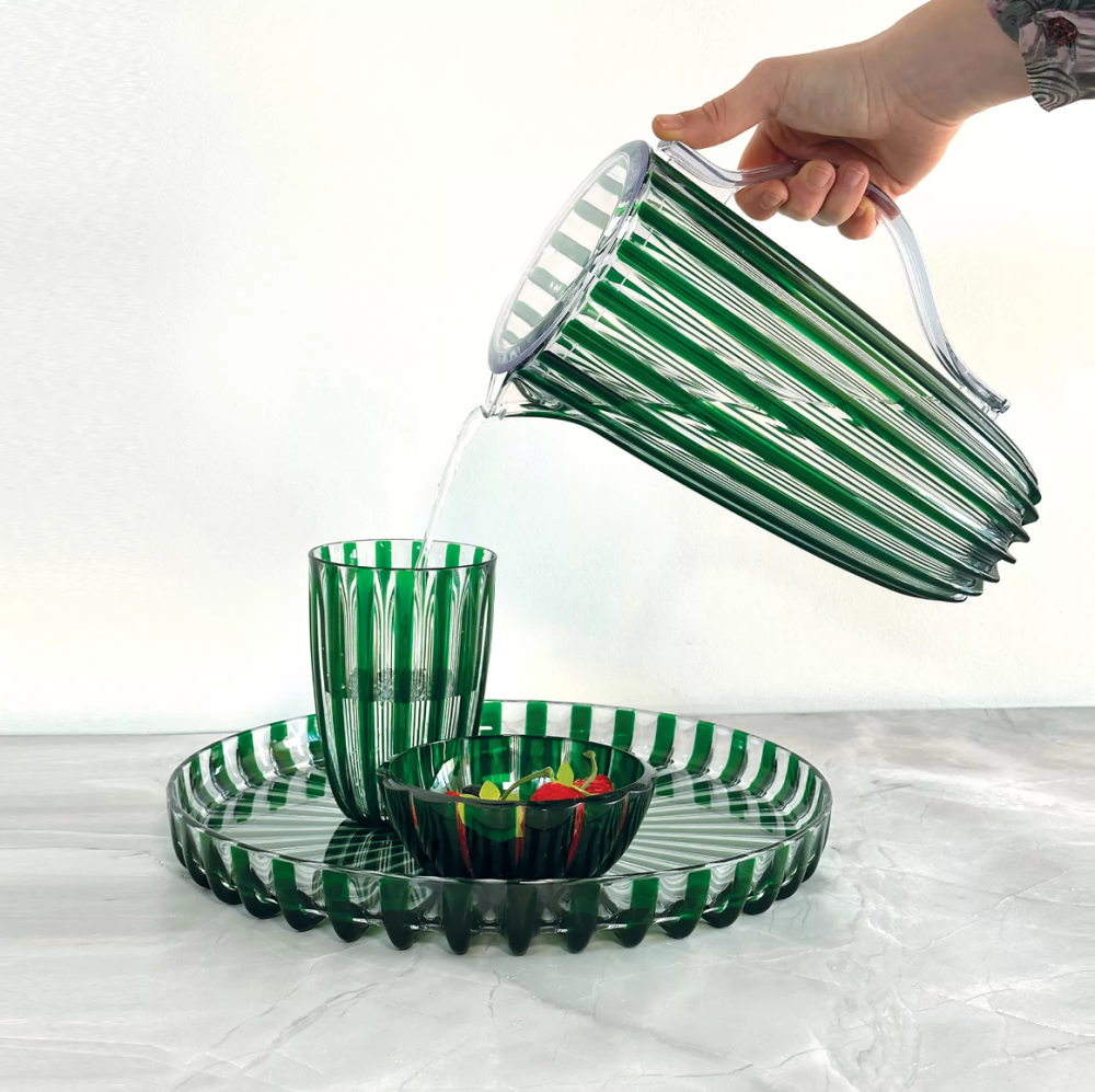 Glass Dolce Vita 4 stk grønn