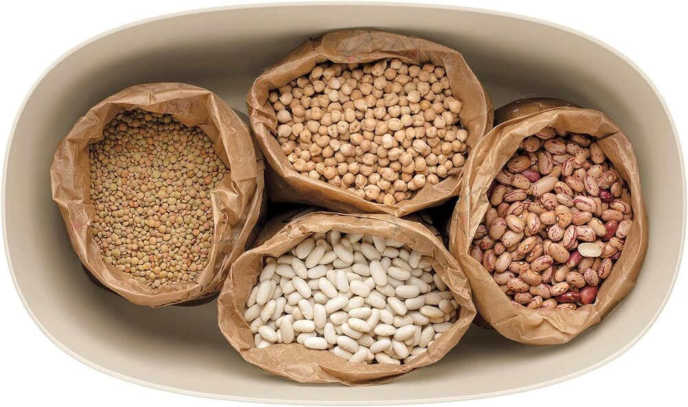 Bolle Brødboks Tierra Melkehvit XL Guzzini