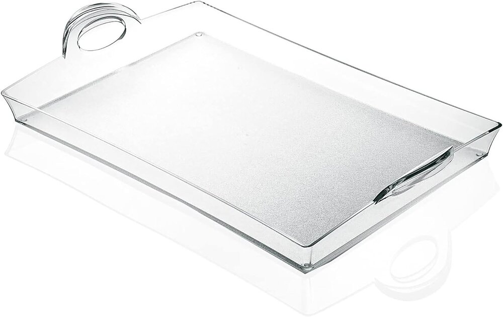 Serveringsbrett Pop Tray transparent 54x33,