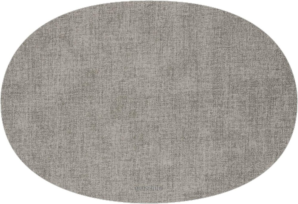 Bordbrikke Oval Sky Grå 48x33 cm Guzzini