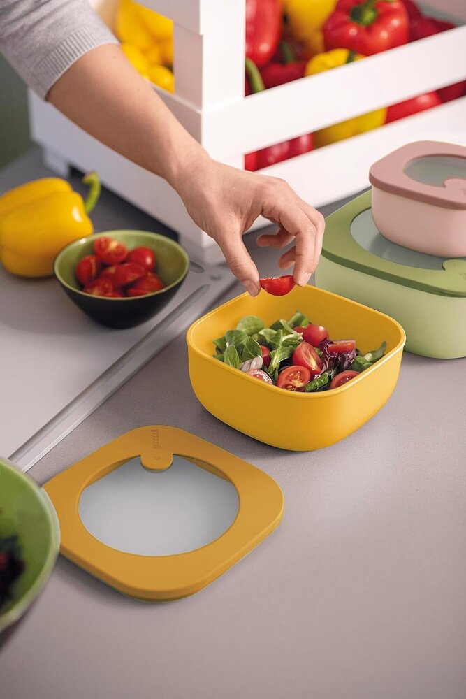 Bollesett med lokk Store&amp;More Bio HØY Gr