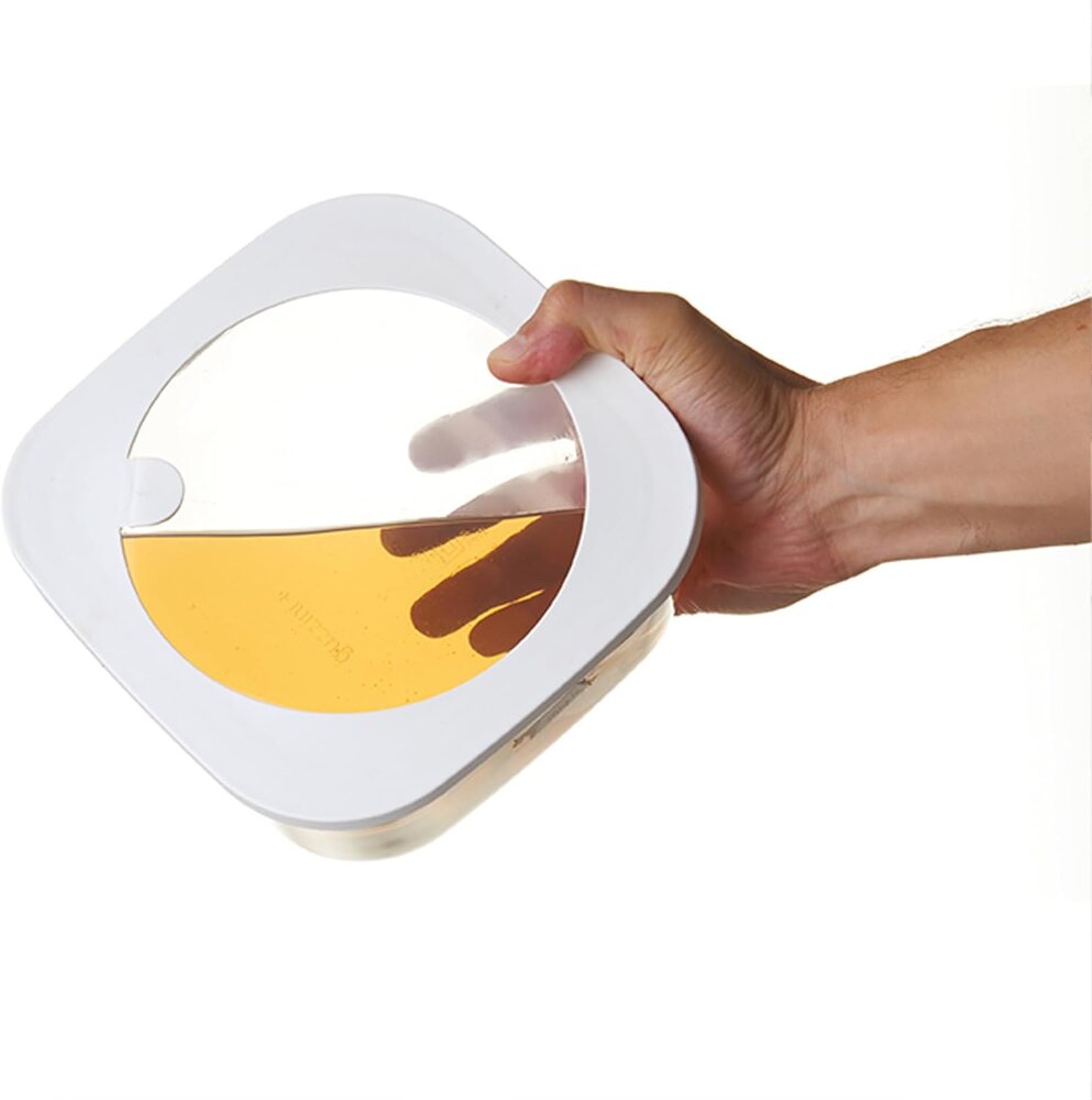 Bollesett med lokk Store&amp;More Glass transpa