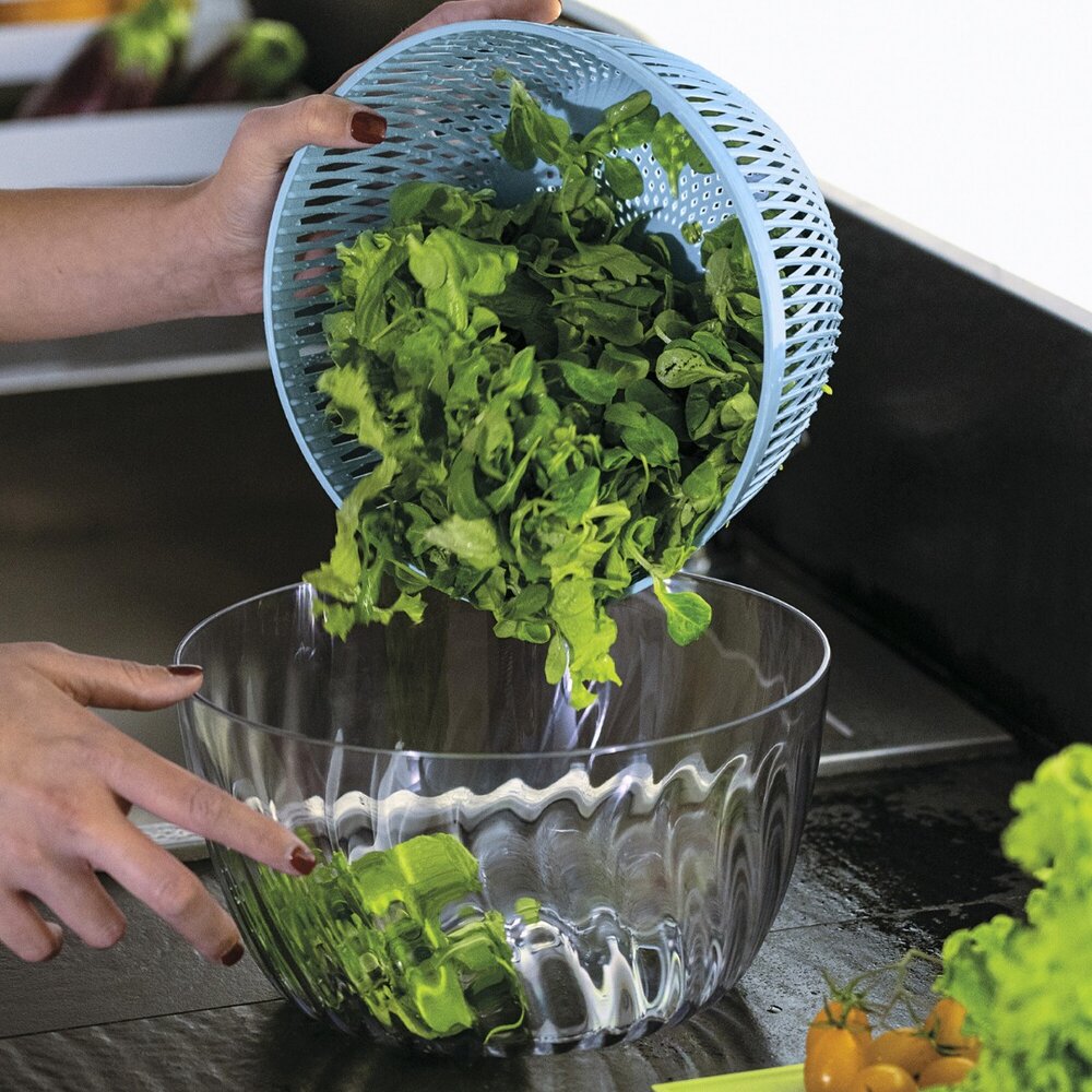 Salatspinner Spin&amp;Store Ø26cm Hvit Guzzini