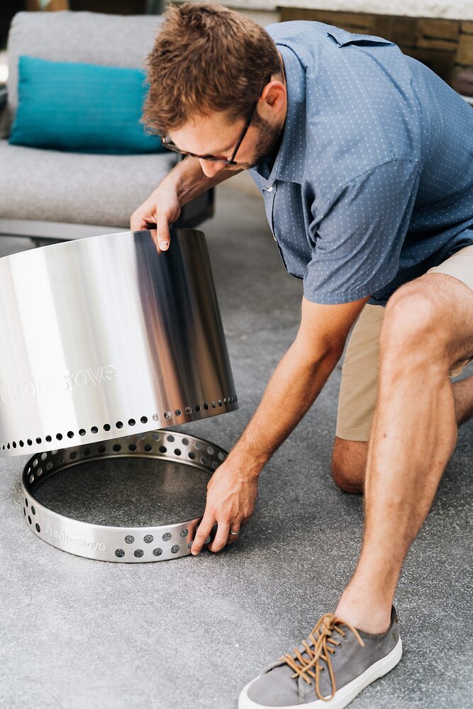 Bålpanne Solo Stove Bonfire 2.0 35,5 x 49,5 sm