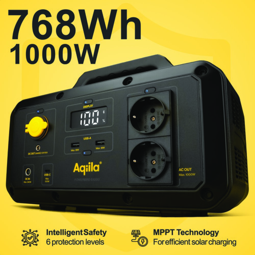 Powerstation Powerbird S1000 768Wh / 1000W