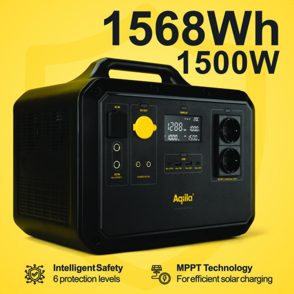 Powerstation Powerbird S1500 1568Wh / 1500W
