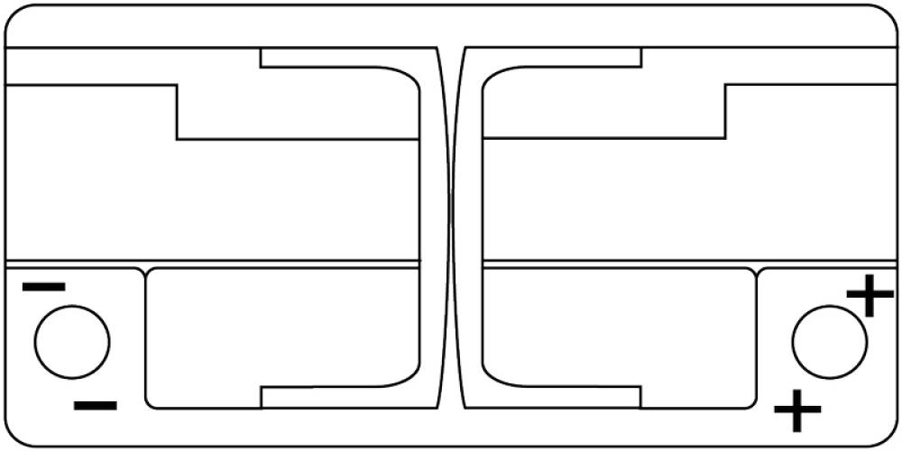 Batteri Exide SK960 96Ah AGM