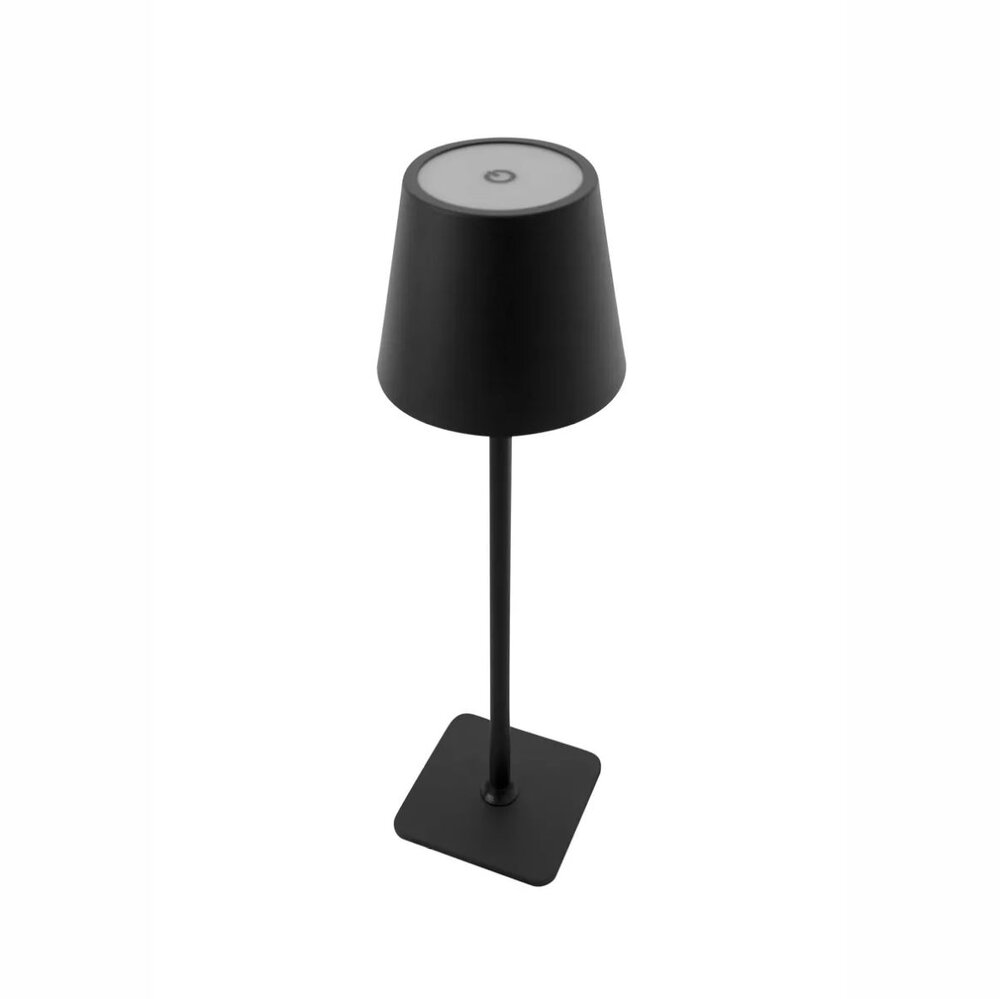 Bordlampe Stolpe svart