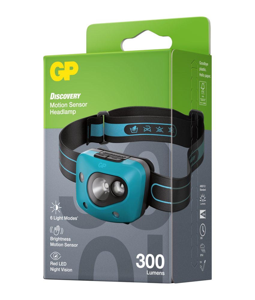 Hodelykt GP Discovery 300 lm