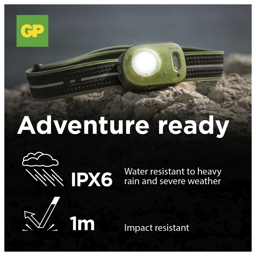 Hodelykt GP Xplor 500 lm