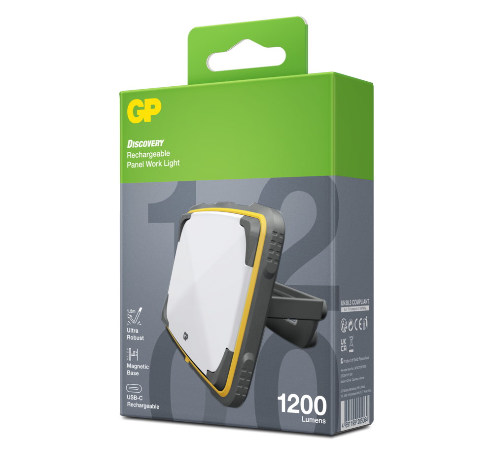 Arbeidslampe GP 1200 lm