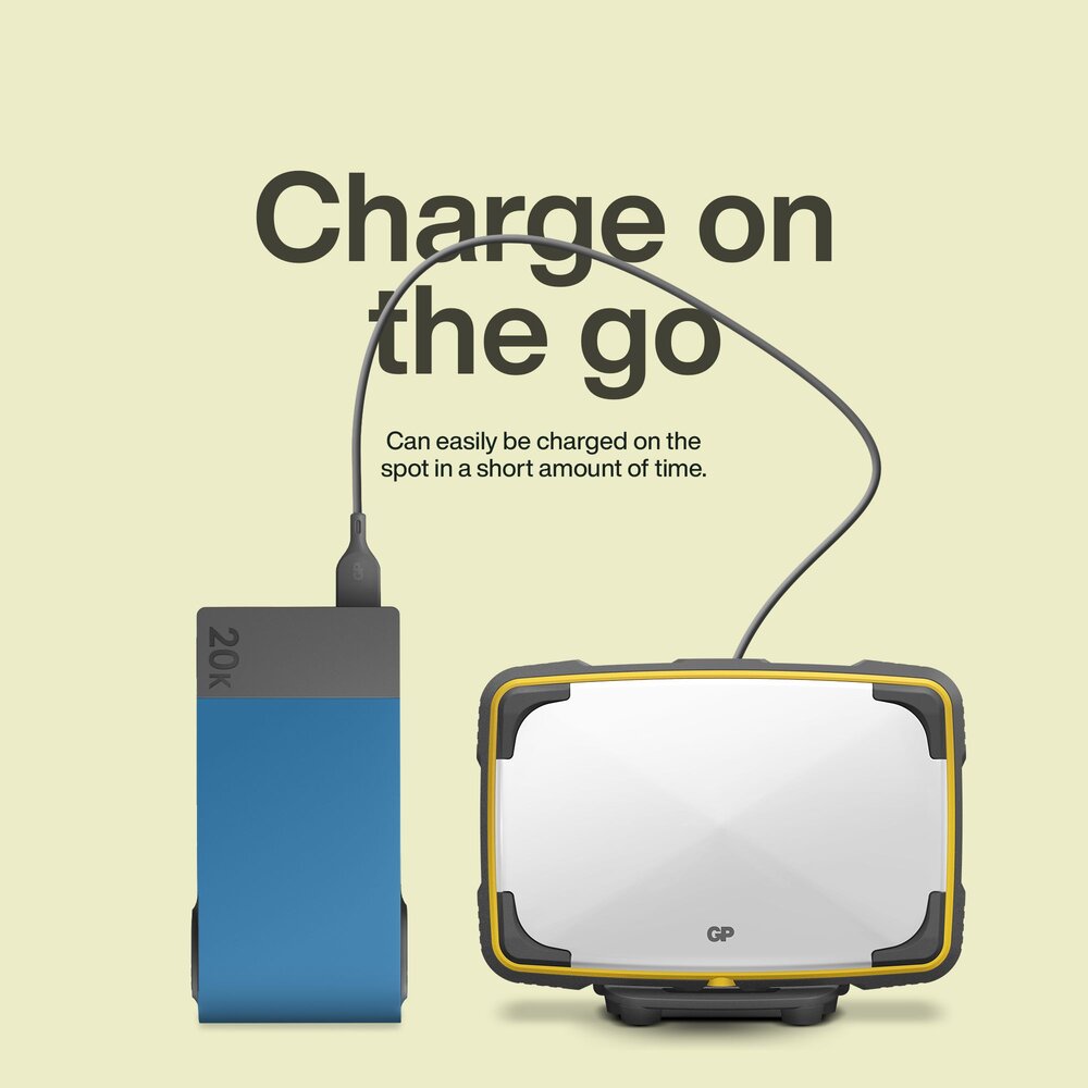 Arbeidslampe GP 1200 lm