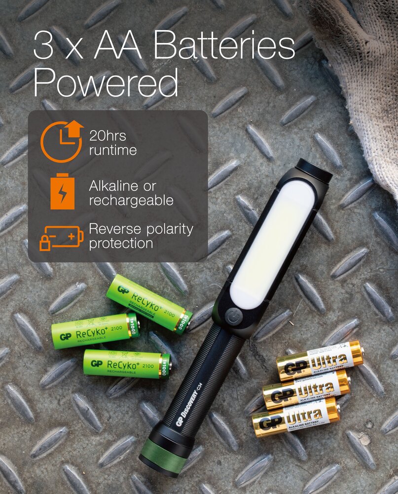 Lommelykt Discovery GP 350 lm