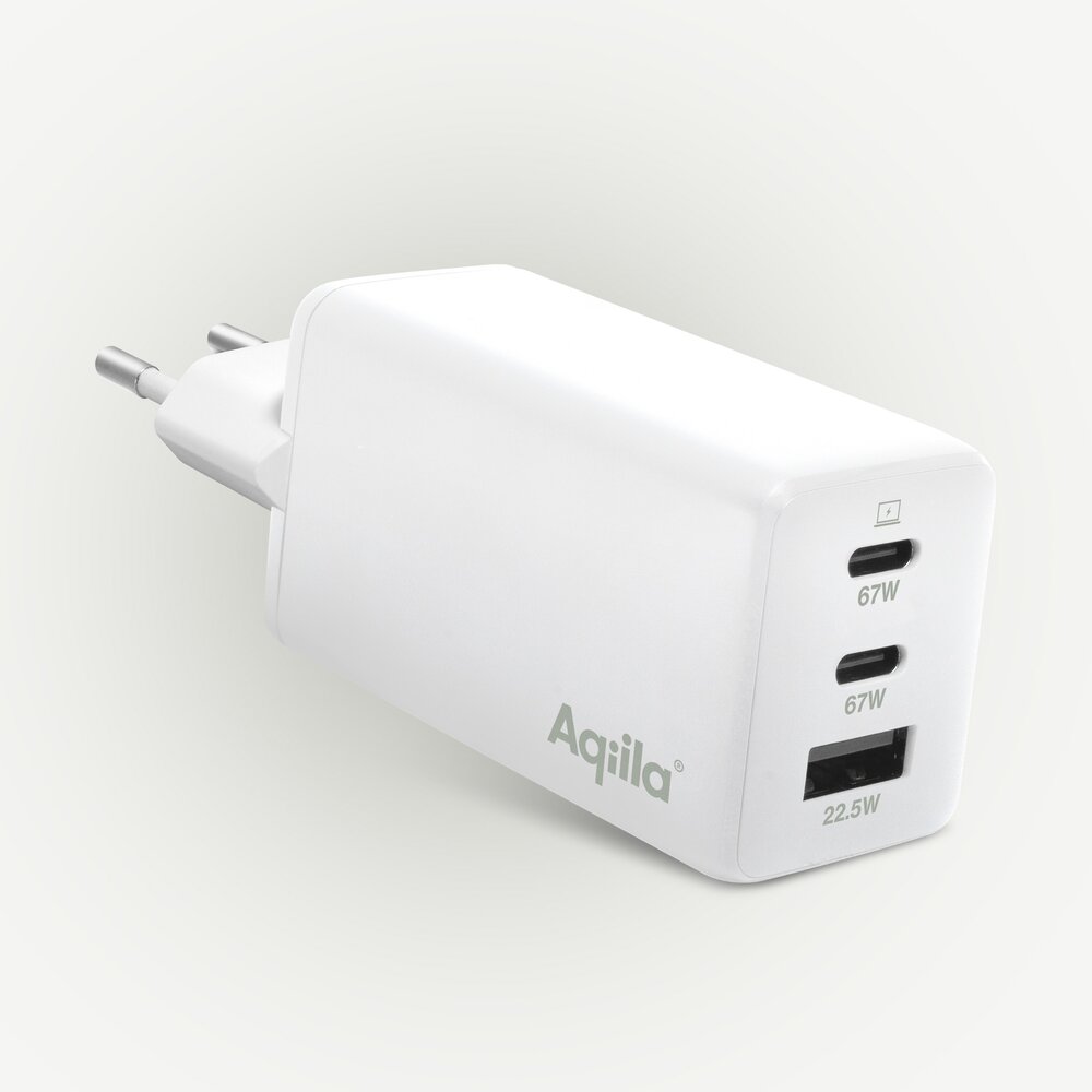 Vegglader Chargebird W3 65W Hvit