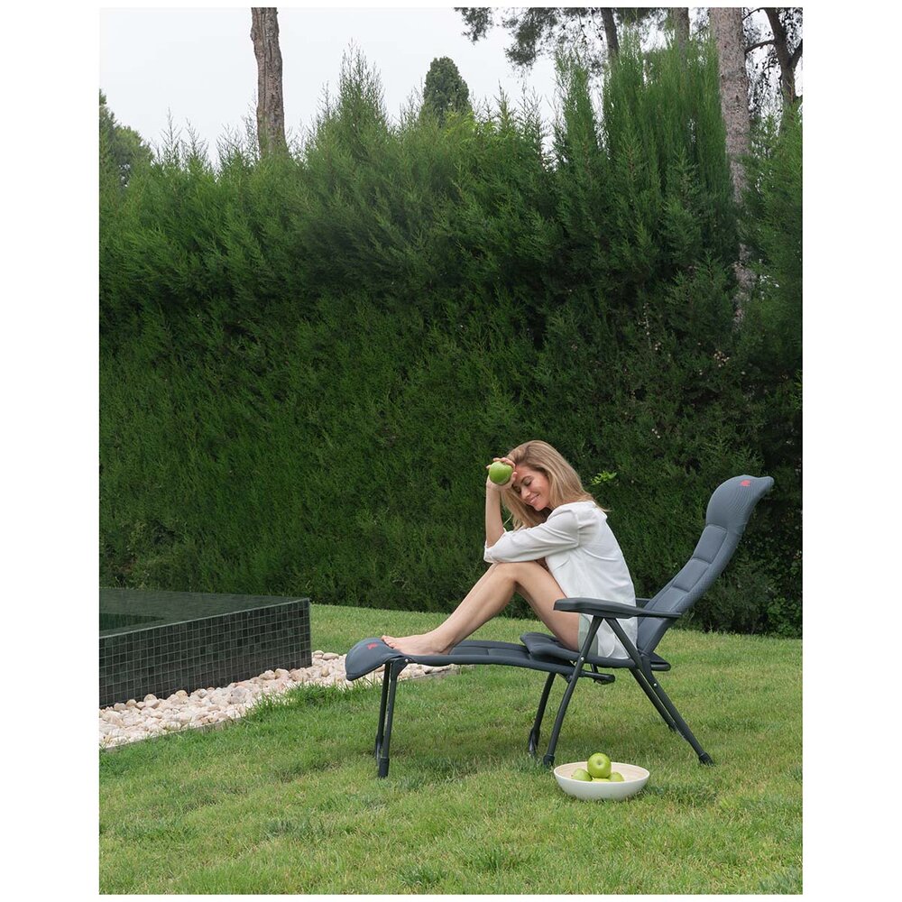 Campingstol Air Deluxe M 3D grå