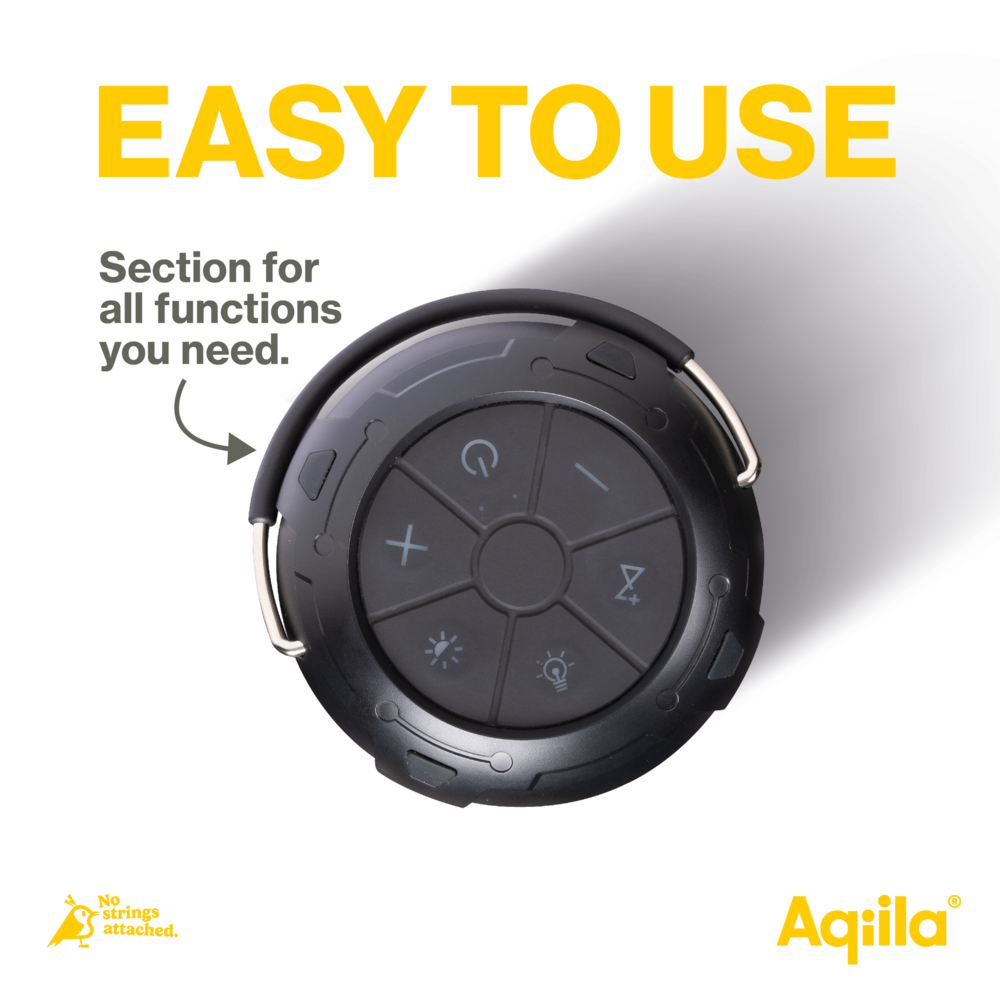 Lampe B10 dimbar m/ høyttaler