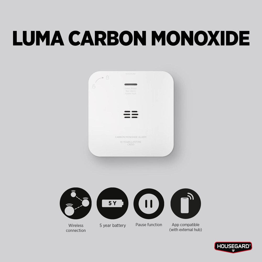 Karbonmonoksidvarsler Luma 