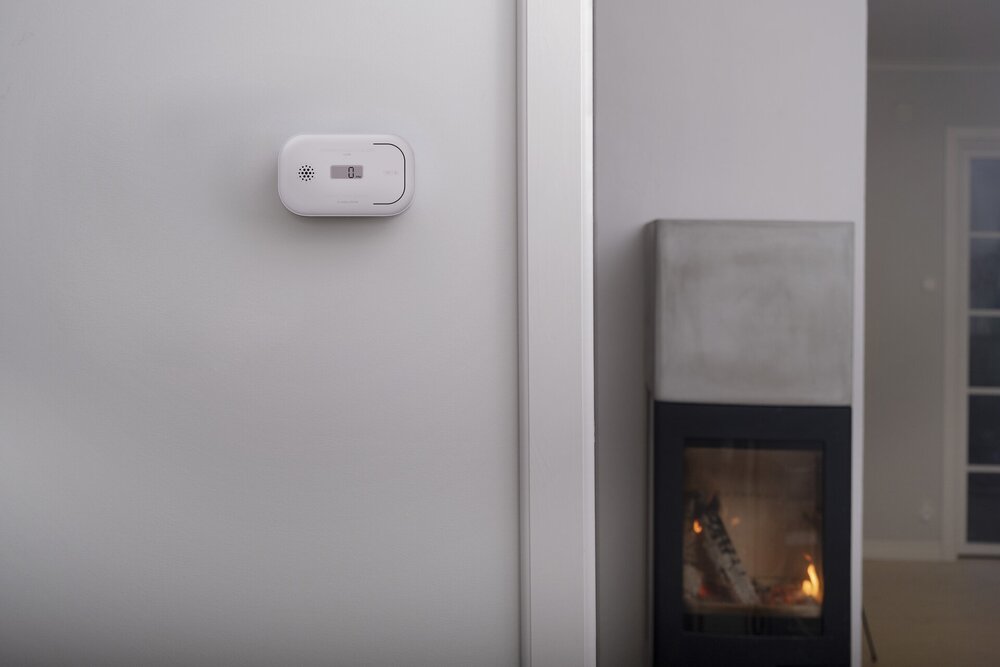 Karbonmonoksidvarsler CA108 m/ LCD-display