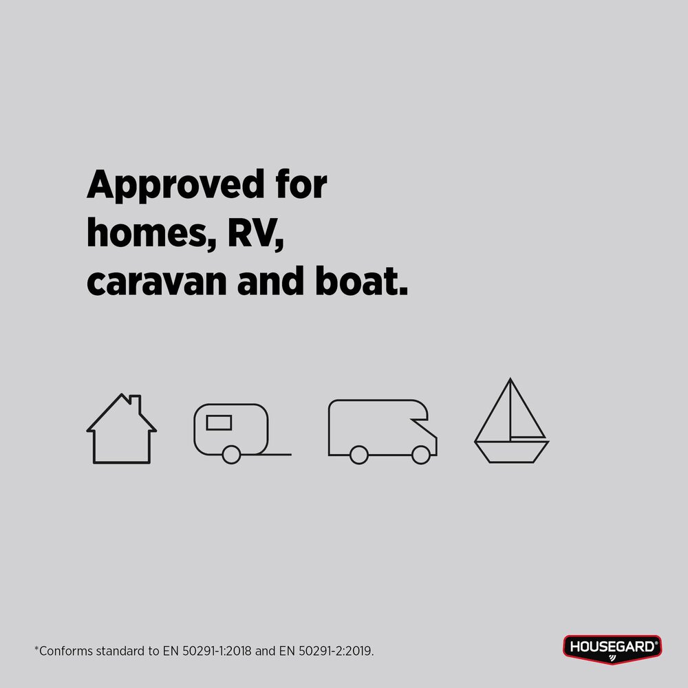 Karbonmonoksidvarsler CA108 m/ LCD-display