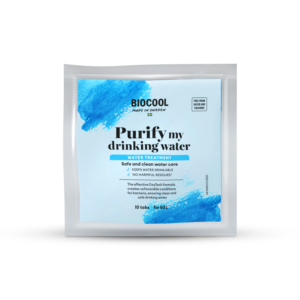 Rensemiddel Purify My Drinking Water 10 tabletter