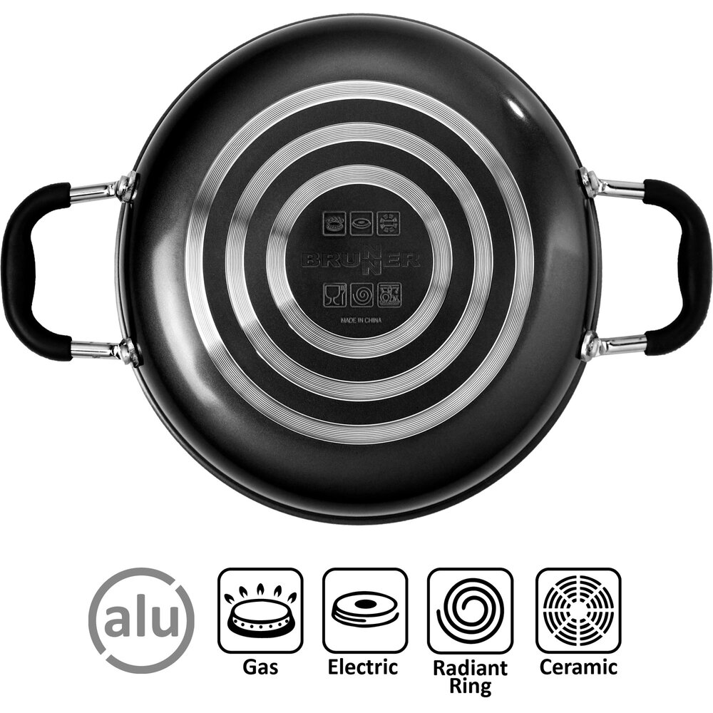 Kokesett Pirate 9+1 Ø 24 svart