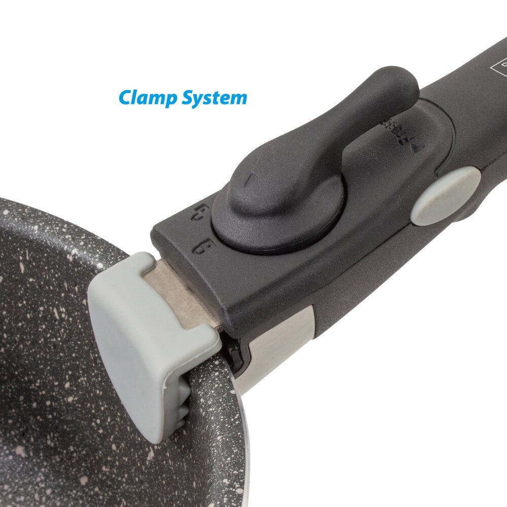 Kokesett Pirate 9+1 Ø 24 svart