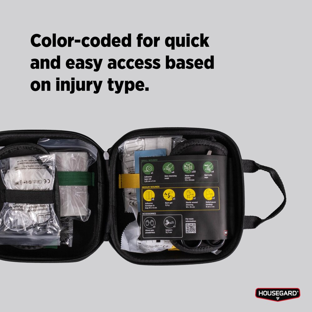 Førstehjelpsskrin Plus 74 deler