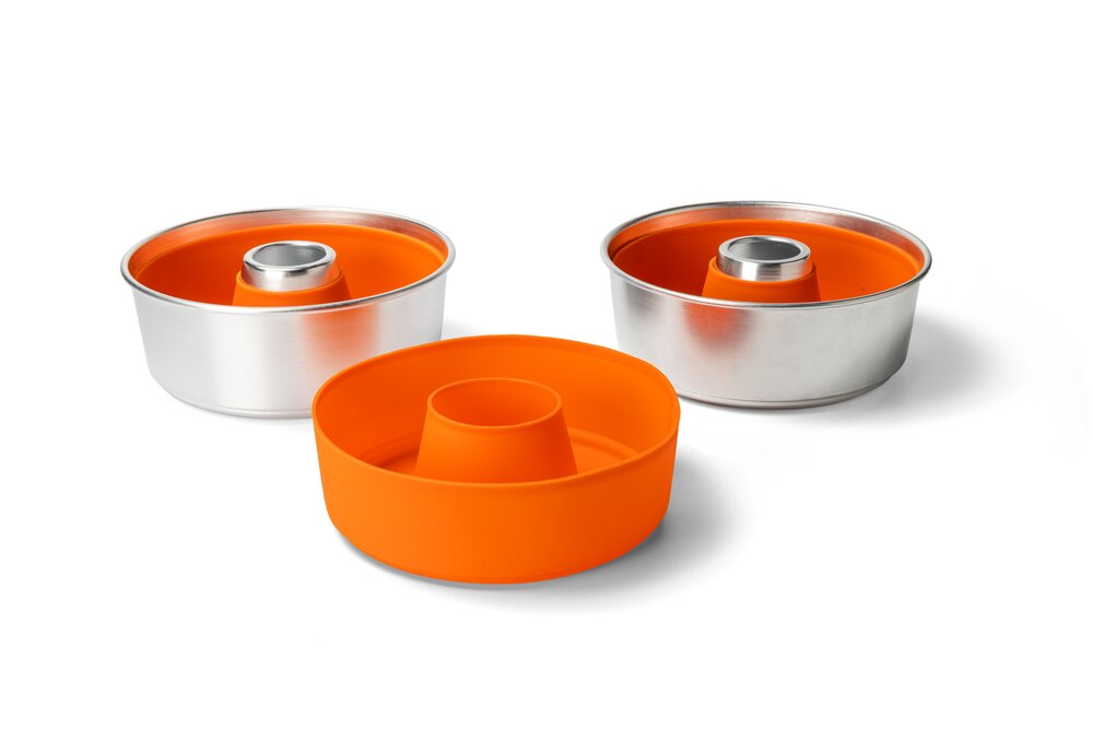 Silikonform Maxi til Omnia fritidsovn oransje
