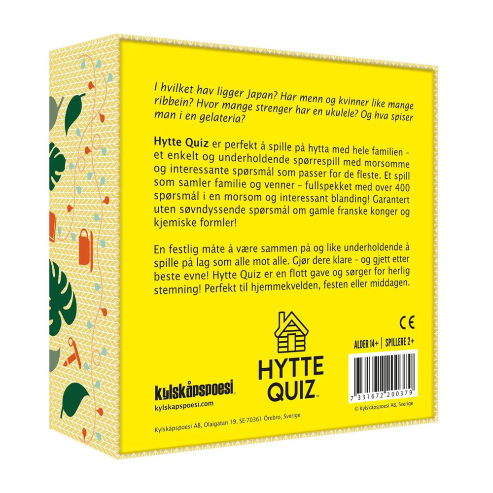 Spill Hyttequiz 