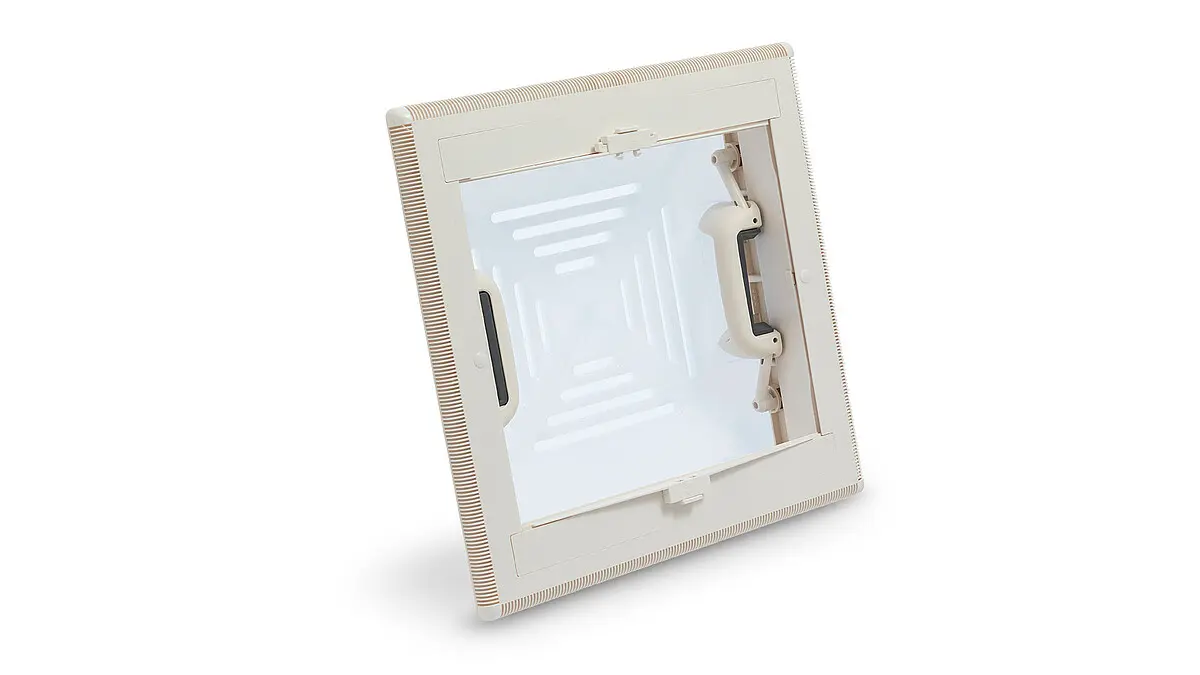 Takluke 40x40 Modell 42 hvit