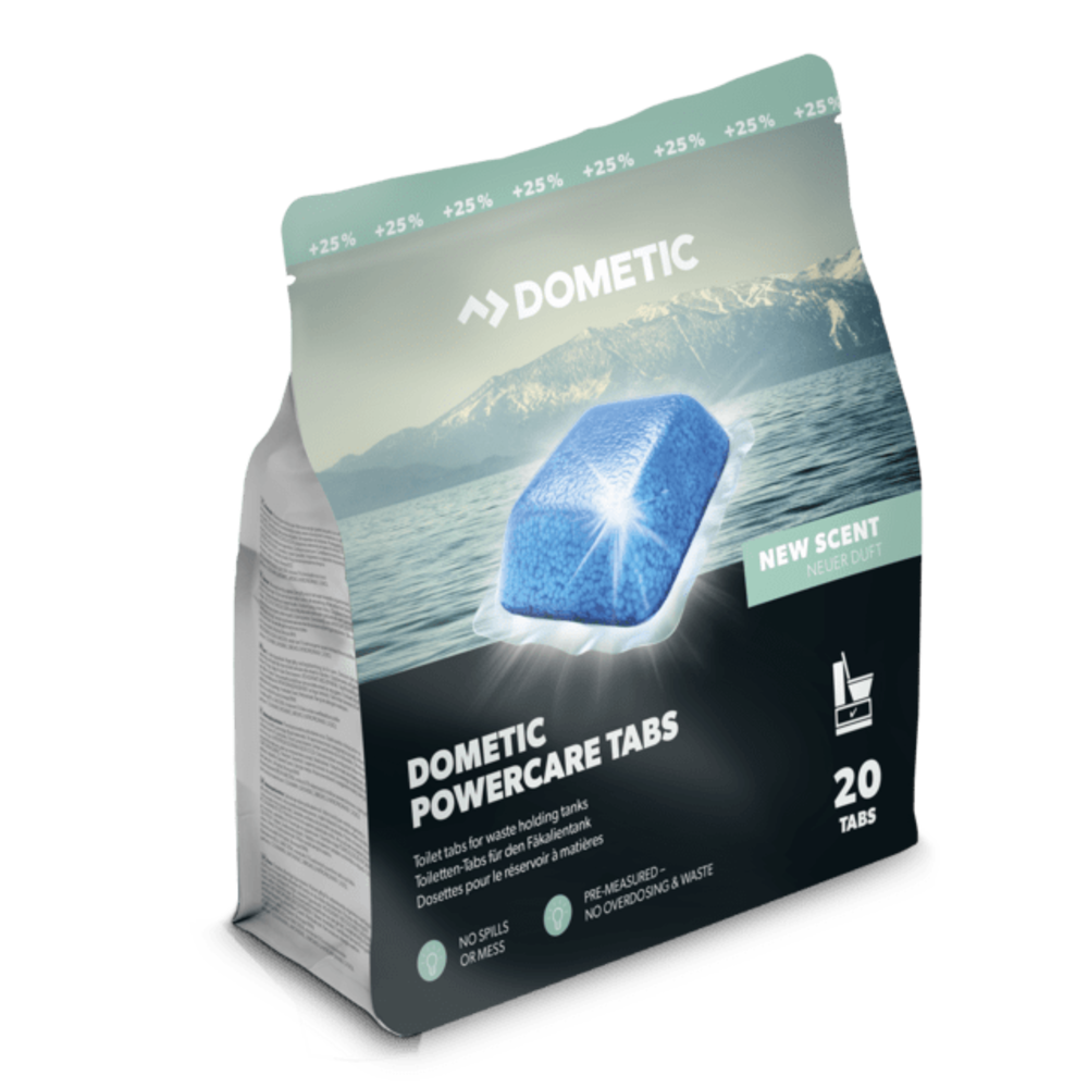 Sanitærvæske PowerCare Tabs 20 doser