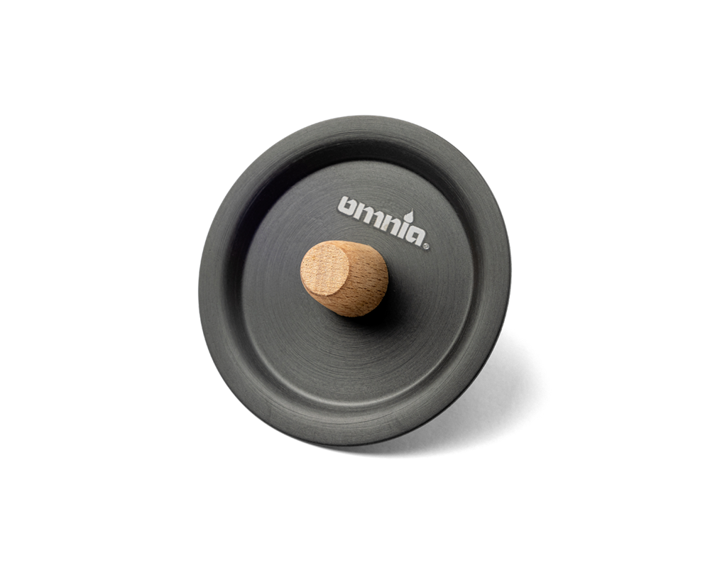 Innerlokk til Omnia Fritidsovn svart