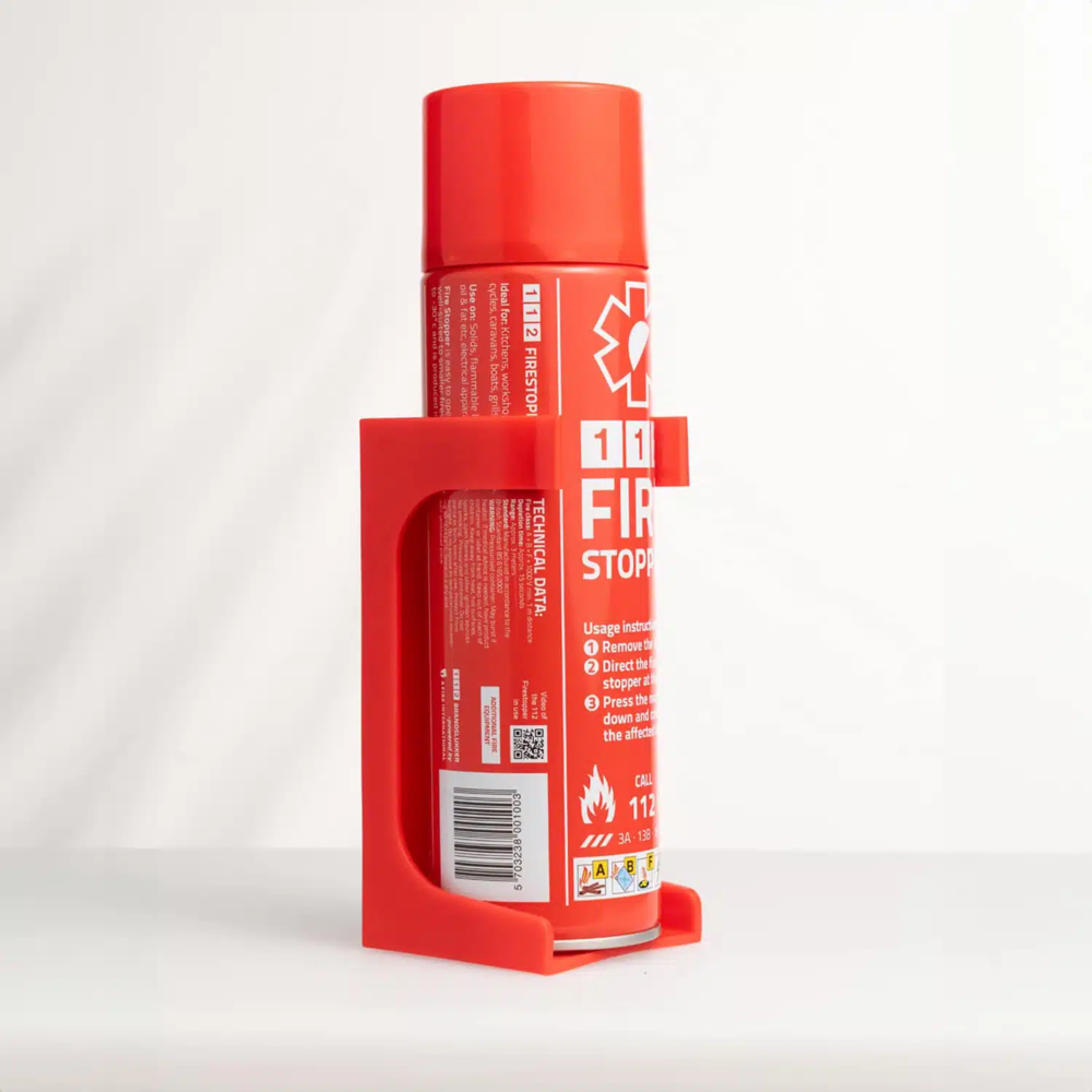 Veggfeste til Brannslukker 112 