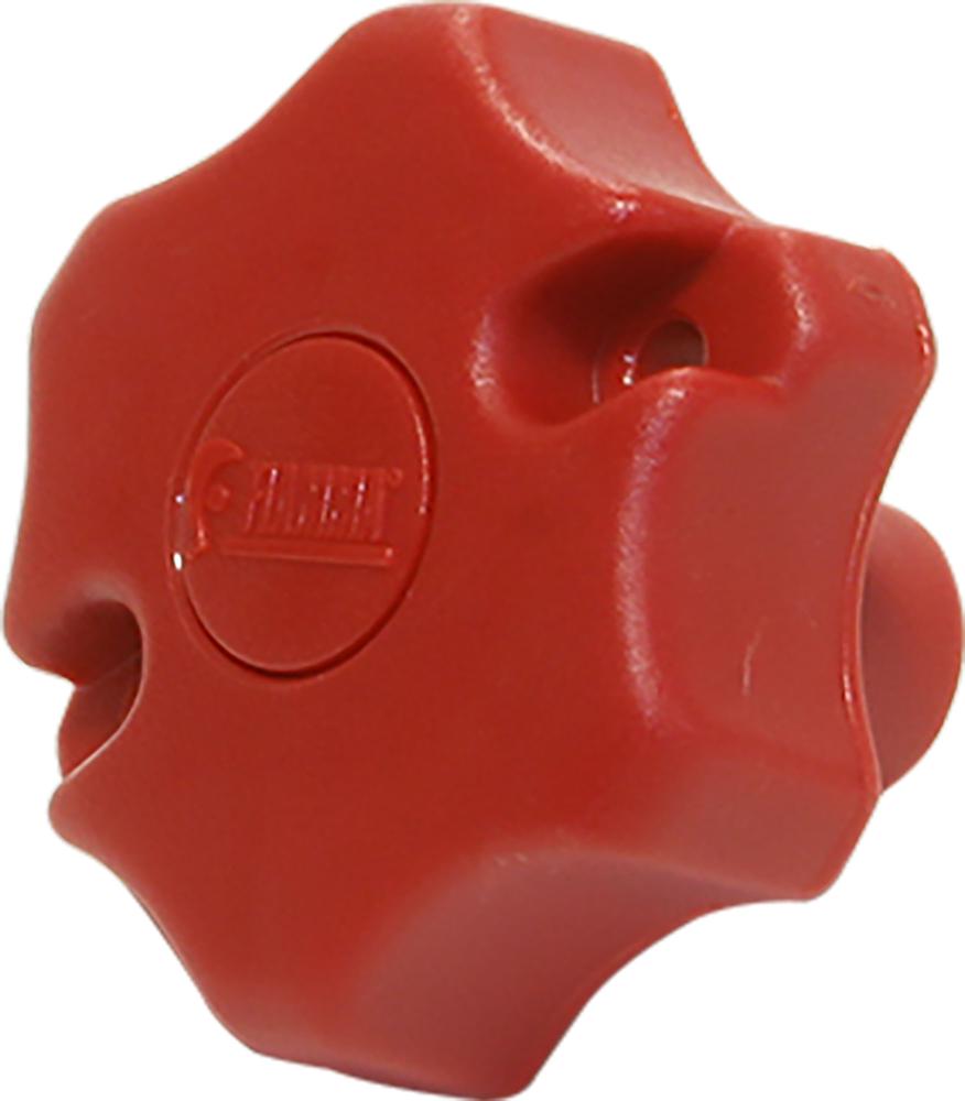 Festeskru sykkelholder rød